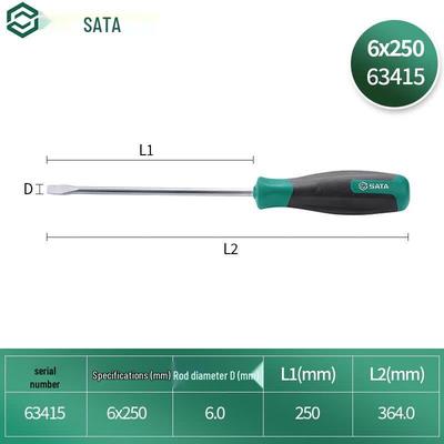 Шлицевая отвертка SATA серии T