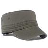 Men Flat Sun Hat Cotton Military Caps Outdoor Baseball Cap Trucker Cap Captain Cap Men Cadet Army Cap