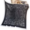 Spring and summer new versatile cashew nut flower 91 printed large square scarf women's fashion outer silk scarf shawl scarf batch
