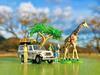 TOMYTEC X Tomica Vintage GeoColle 64 28a Сафари 1 Land Cruiser FJ56V Фигурки и аксессуары из АБС-пластика ПВХ частично набор миниатюрных автомобилей 330554 (Кайёдо