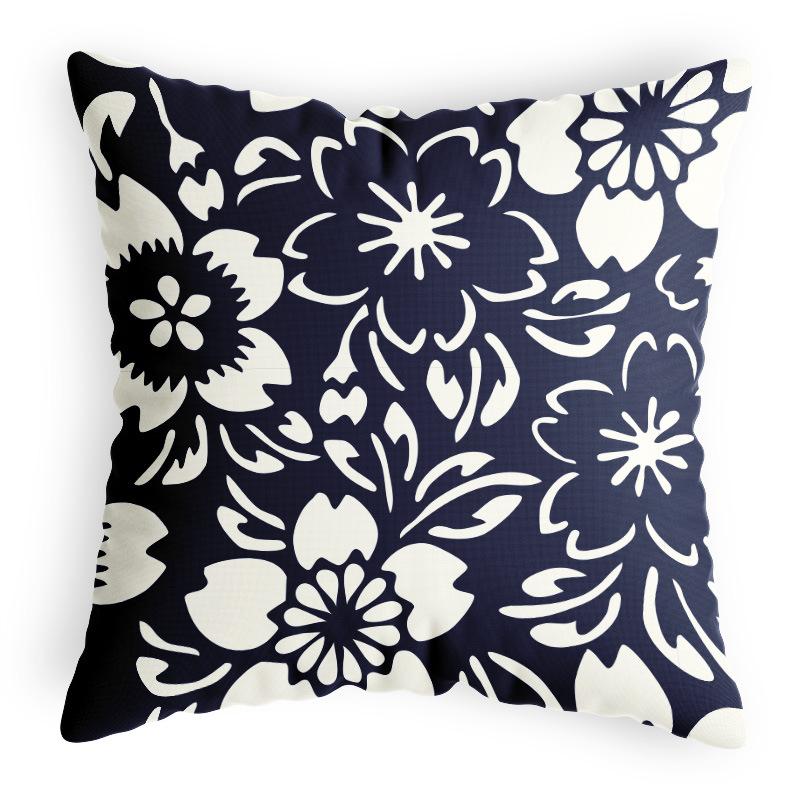 Наволочка в японском стиле Современный минималистичный дом Специальная наволочка для подушки для стула Наволочка для подушки для офисного стула