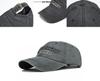 Retro Faded Baseball Cap Cyprus Letter Embroidery Washed Canvas Duckbill Hat Sun Protection Men Women Cap