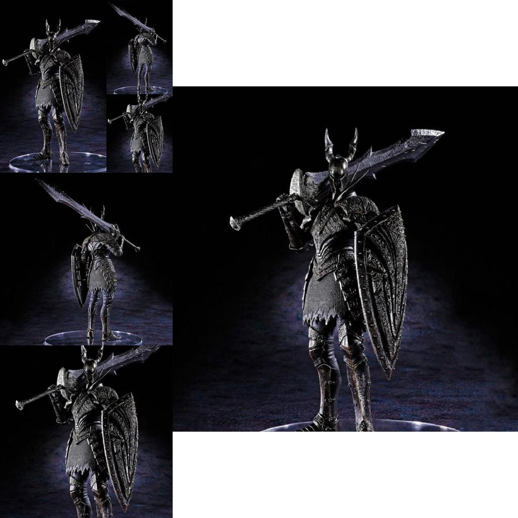 Премиум Dxf Dark Souls Коллекция Скульптур Том 3 ПВХ Фигурка Статуэтка Черный Рыцарь 8 дюймов Декоративный Элемент