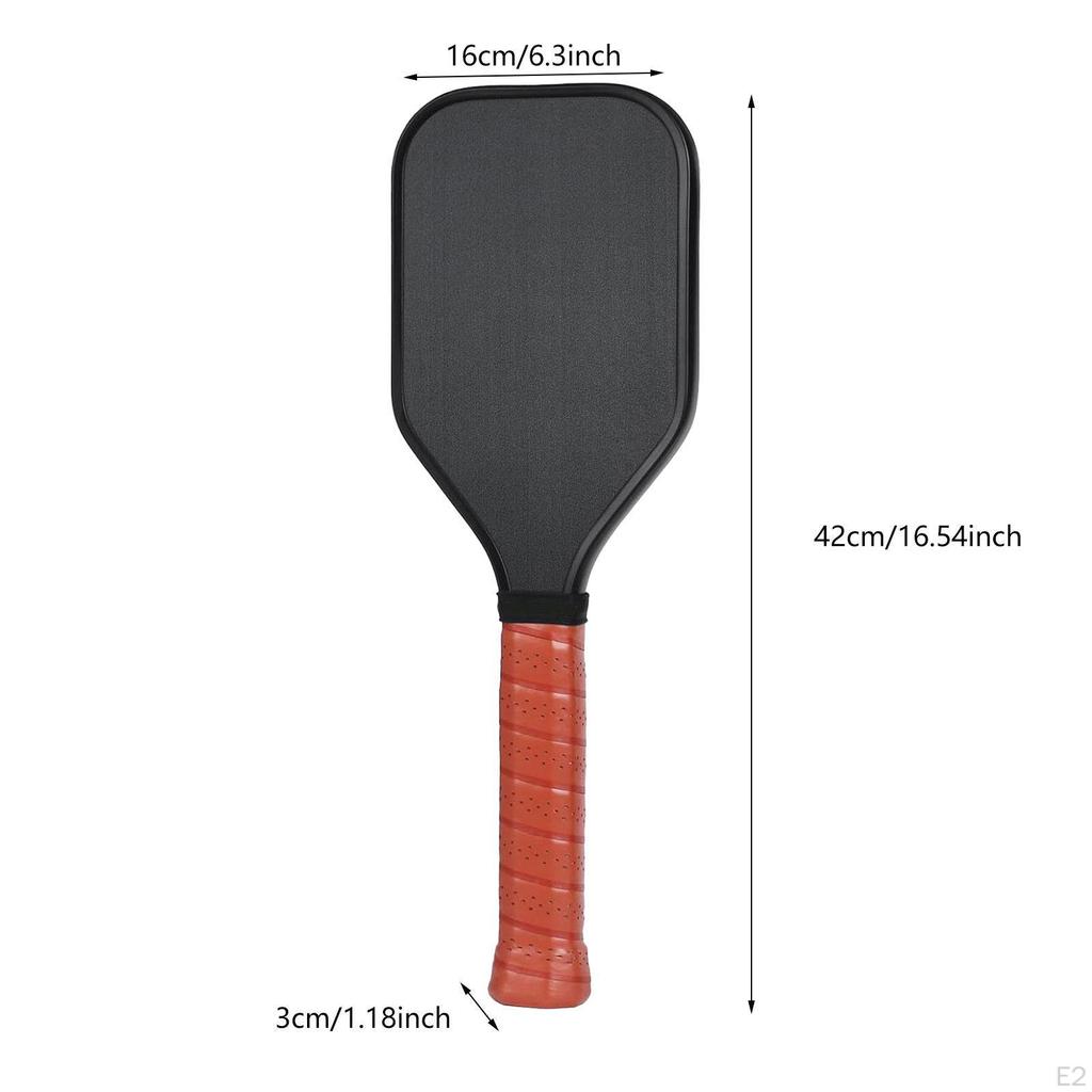 Pickleball Paddle Comfortable Handle Training Equipments Racket Multipurpose for Gym