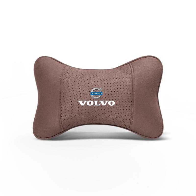 Keychain High-quality Car Headrest Memory Foam Automobile Neck Pillow Interiors Accessories For Volvo V60 V40 XC60 XC90 V50 S90
