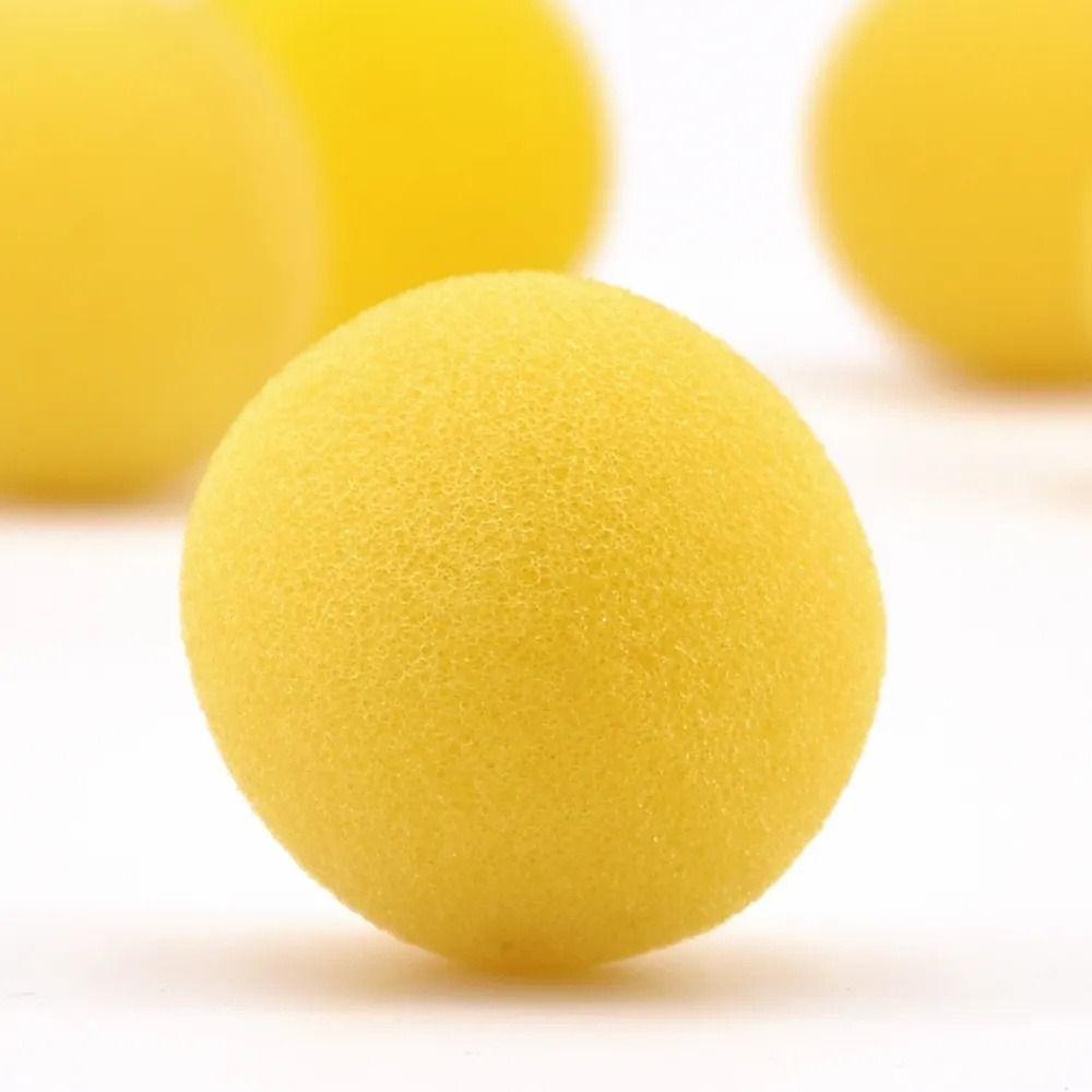 Gimmick Sponge Magic Tricks Super Soft Red Sponge Ball Finger Sponge Ball  Magician Illusion