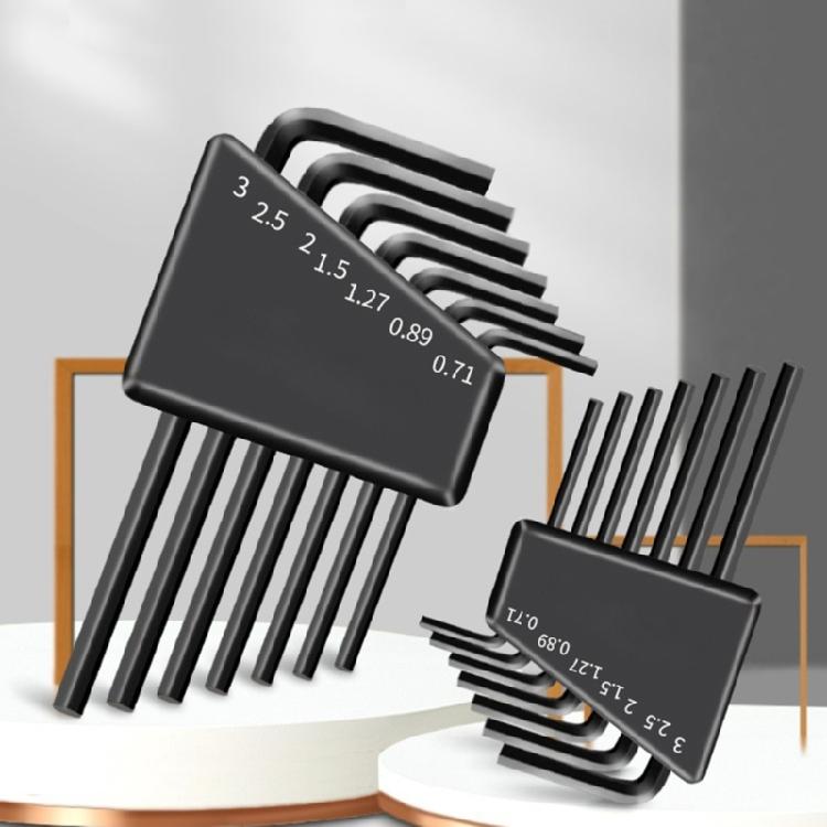 Набор шестигранных ключей 7/9 шт. Набор шестигранных ключей Двусторонний набор шестигранных ключей Т-образная рукоятка