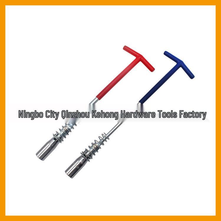 Kehong 21mm Extended T-Handle Spark Plug Wrench for Auto Repair