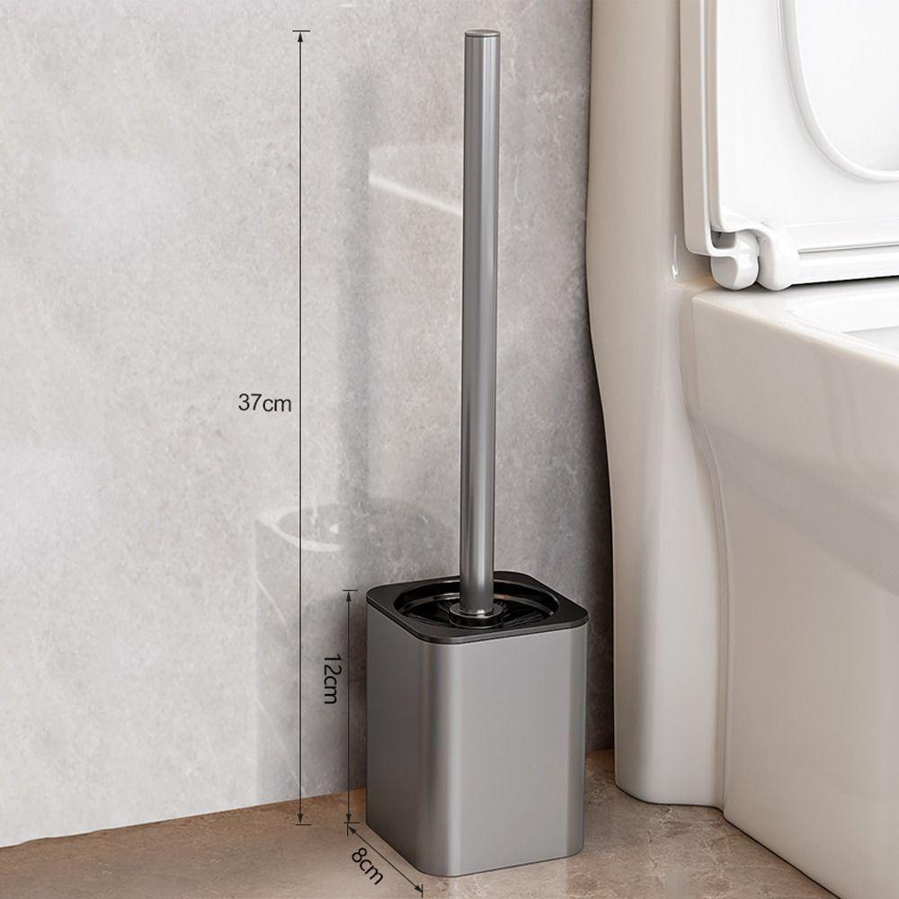 Wall Mounted Toilet Cleaning Brush Long Handle Bathroom Cleaning Tools Toilet Brush Holders