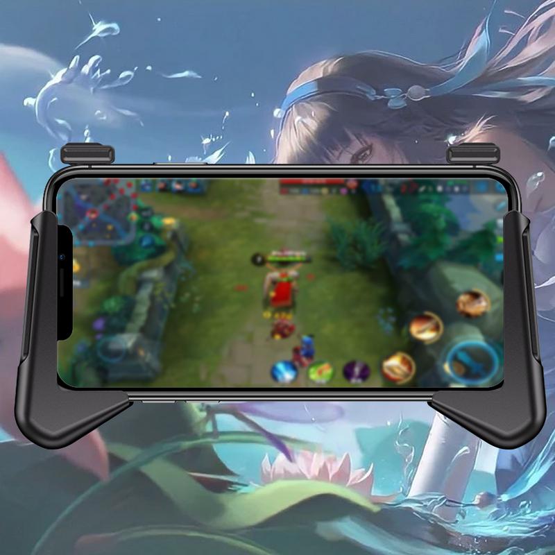Mobile Game Auxiliary Handle Trigger Controller Ergonomic Gamepad For Smartphones Portable Phone Holder Game Trigger