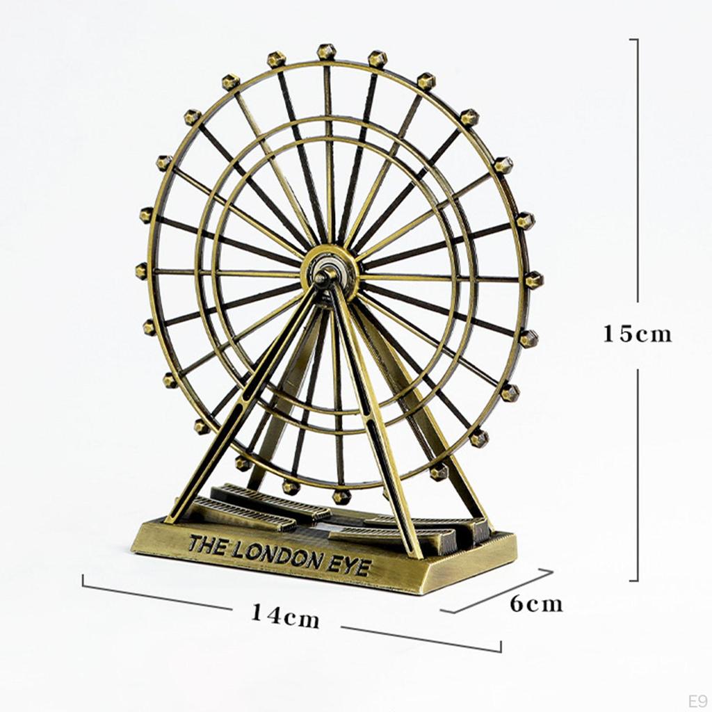 Колесо обозрения, статуя, декор, ремесла, художественное произведение, подарок на новоселье, коллекционный реквизит, рабочий стол