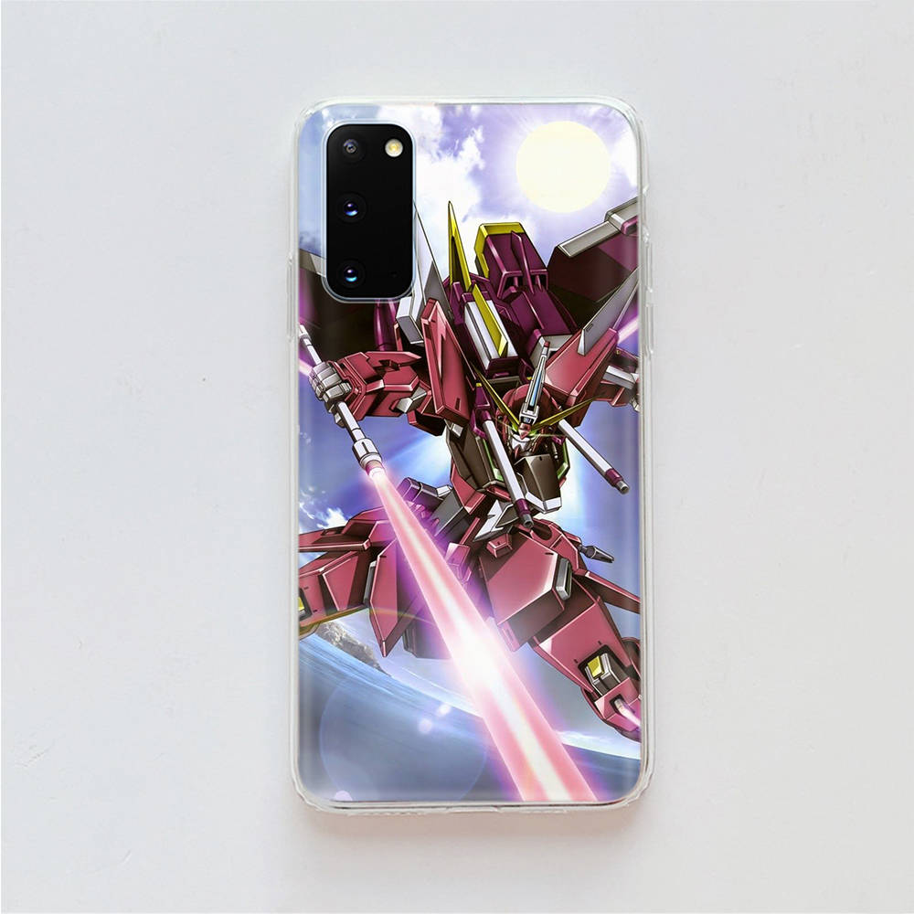 AD71 GUNDAM прозрачный чехол для Samsung A04 A14 A23 A34 A54 M23 M33 M52 M53 Realme 10 9 C30S C35 C55 VIVO Y02 Y21 Y33S Y51 X80 V25 чехол