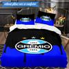 3PCS Grêmio FBPA Printed Soft Bedding Set,Including 1pc Duvet Cover And 2pcs Pillowcases Perfect for Bedroom, Dormitory, Fan gift