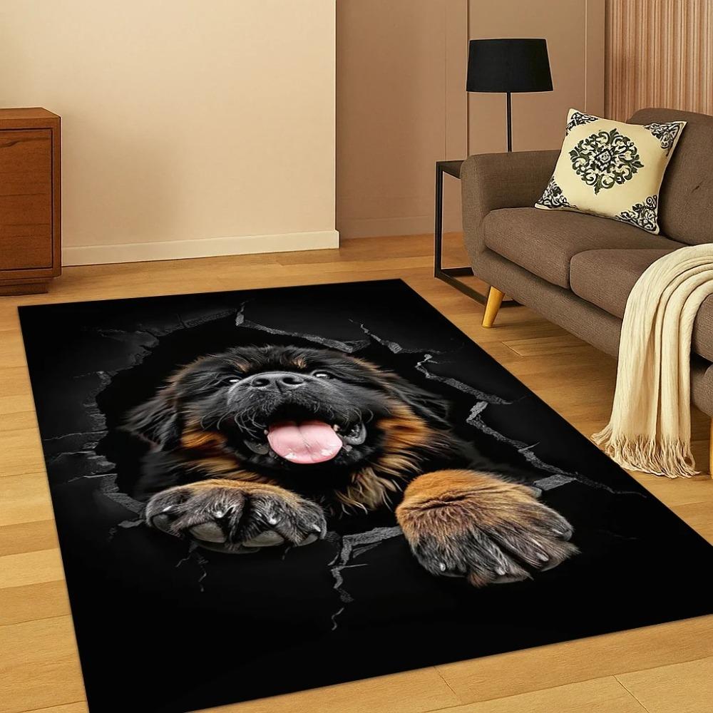 3D Милый Пес Хаски Самоед Мультяшный Ковер Коврик для Спальни Гостиной Дивана Придверный Коврик Кухонный Декор Ковер Ковры для Гостиной
