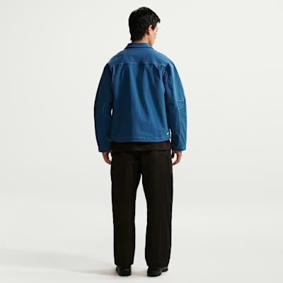 Nike Jackets Men's Court Blue/Work Blue/Mountain White Lapel Moderate