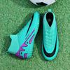 New breathable football shoes men and women adult students long nails AG long nails outdoor high-top football shoes spot