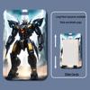 Пластиковый выдвижной держатель для ID-карты на тему Gundam для студентов