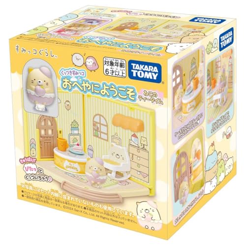 «Sumikko Gurashi» от Takara Tomy: Добро пожаловать в мою комнату - Чаепитие кота