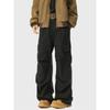 51 Hip-hop Design Vintage Pleat Cargo Wide-leg Pants Men's American Niche Loose Straight Casual Trousers