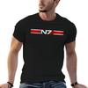 Mass Effect Horizontal N7 T-Shirt Large Size Tee