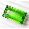 Certified Natural Glossy Green Topaz Emerald Cut 178+ Ct Beautiful Gemstone