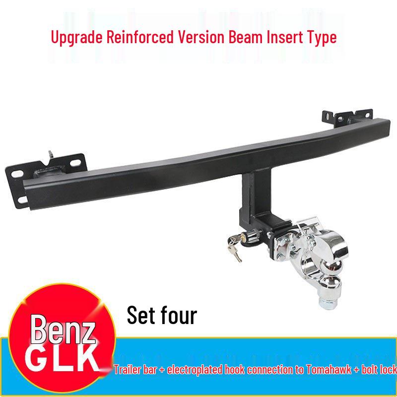 Compatible with Mercedes GLK200, GLK260, and 300/350 Rear Tow Hitch.