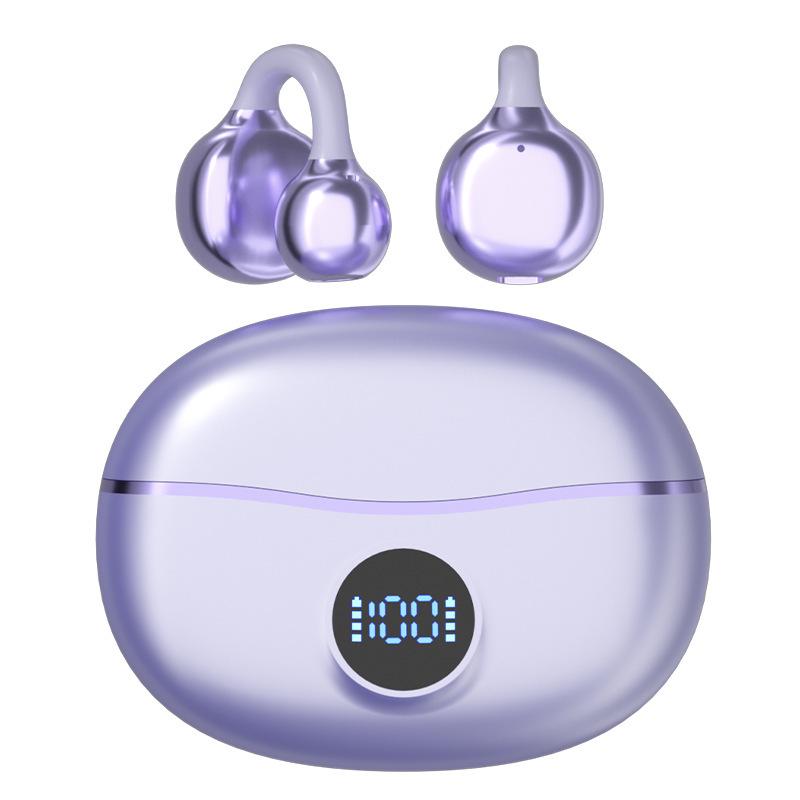 Bluetooth 6.0 Умное шумоподавление Накладные беспроводные наушники-клипсы с длительным временем работы от аккумулятора