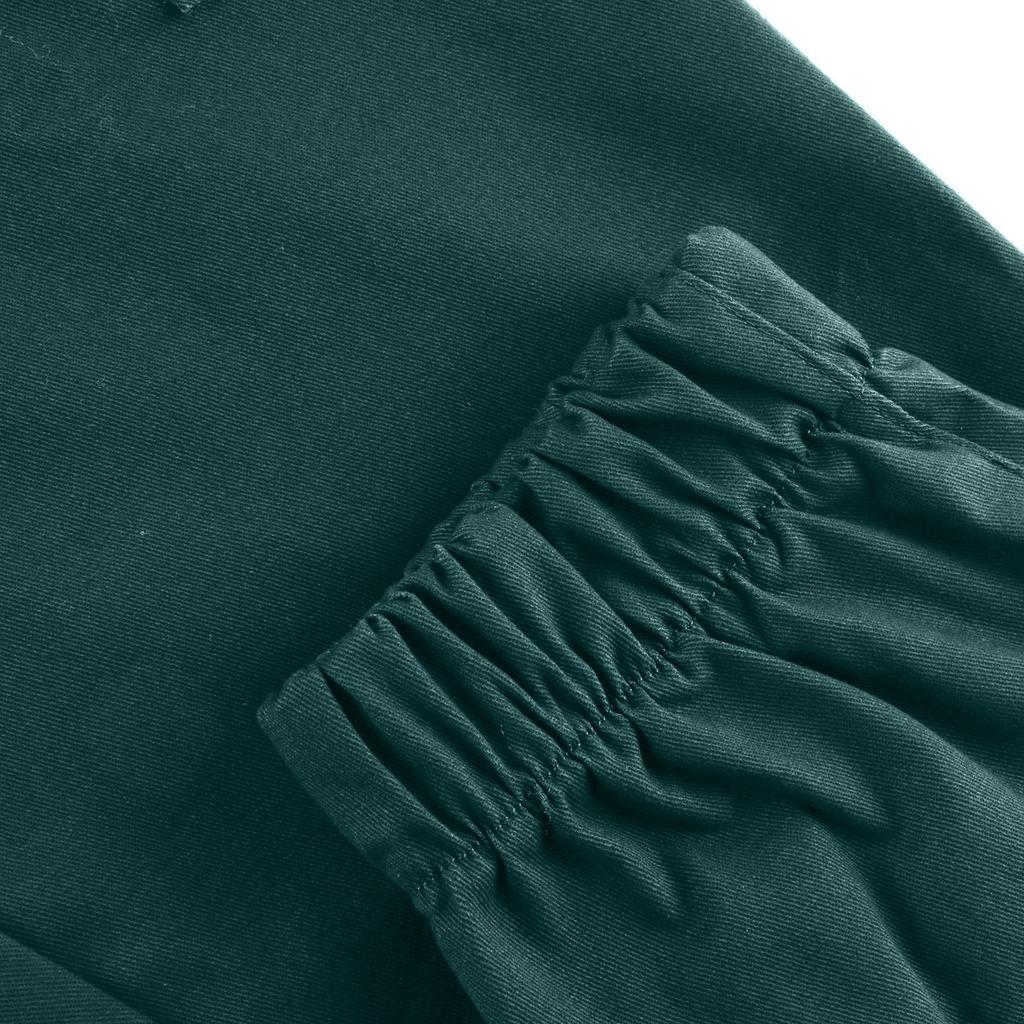 Женские однотонные повседневные брюки-карандаш с эластичной резинкой на талии и боковыми карманами