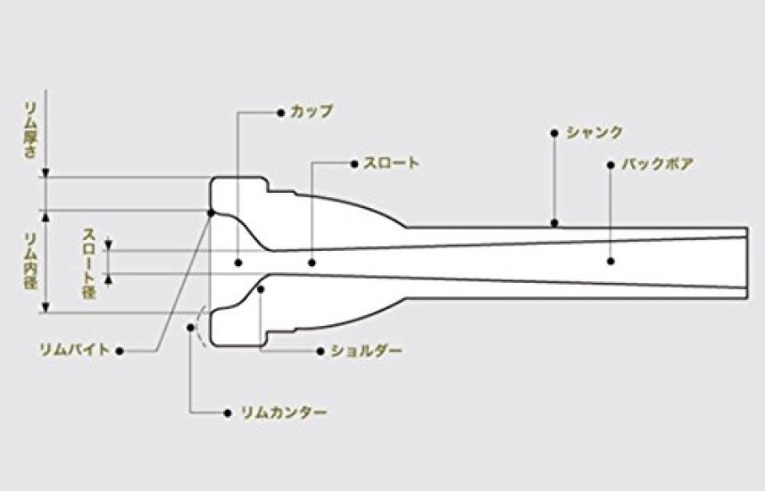 YAMAHA Стандартный мундштук для трубы TR-13C4