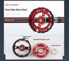Xinda 19-Tone Wheat Fishing Rod Set - Front Casting Lure Rod with Three-Position No-Cut Line and Reel Seat.