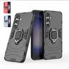 For Samsung Galaxy S25 Case For Samsung S25 S24 S23 Ultra Plus FE Cover Shockproof Ring Magnetic Holder Fundas Samsung S25 Plus