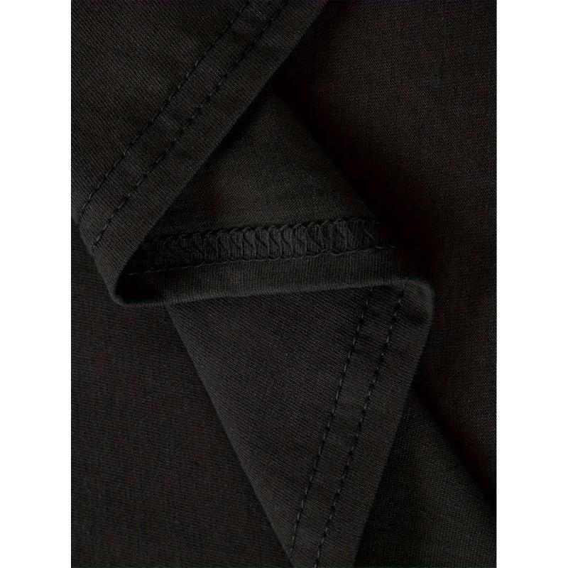 Стильная футболка "DOG Mama" в леопардовом принте, европейский размер - Женская повседневная футболка с коротким рукавом и круглым вырезом, можно стирать в машине, черная с рисунком лапы