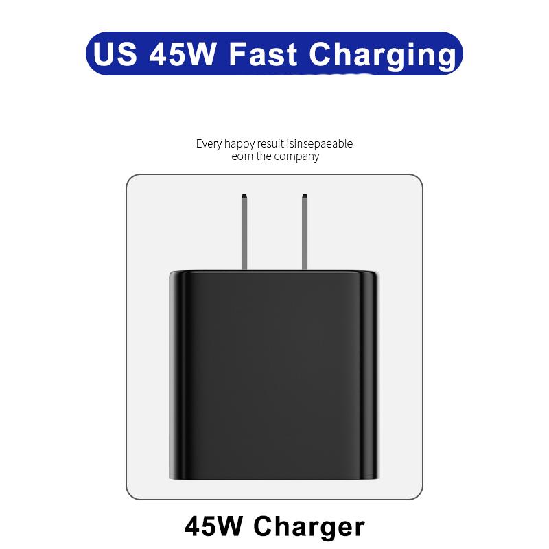 45W Super Fast Charger Type C Phone Adapter For Samsung Galaxy S23 S22 S24 Ultra A55 A35 A15 5G Plug Charger Fast Charging Cable