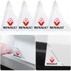 2Pcs Transparent Car Door Corner Cover Anti-Scratch Protection Sticker For Dacia Sport Duster Megane 2 3 4 IV Clio Fluence Logan Captur