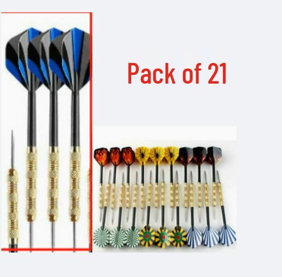 Набор дротиков с медным покрытием - 18 штук, 14 г, длина 15,2 см