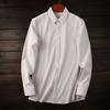 Классическая полоска, Хорошая эластичность, Легко носить, Мужская рубашка для деловых поездок, Не мнется, Повседневная рубашка с отложным воротником и длинным рукавом для мужчин