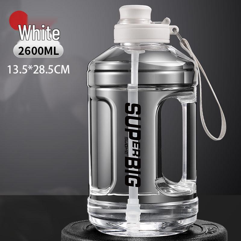 Large Capacity High-Temp Resistant Sports Water Bottle - Ton Ton Portable Plastic Cup & Barrel