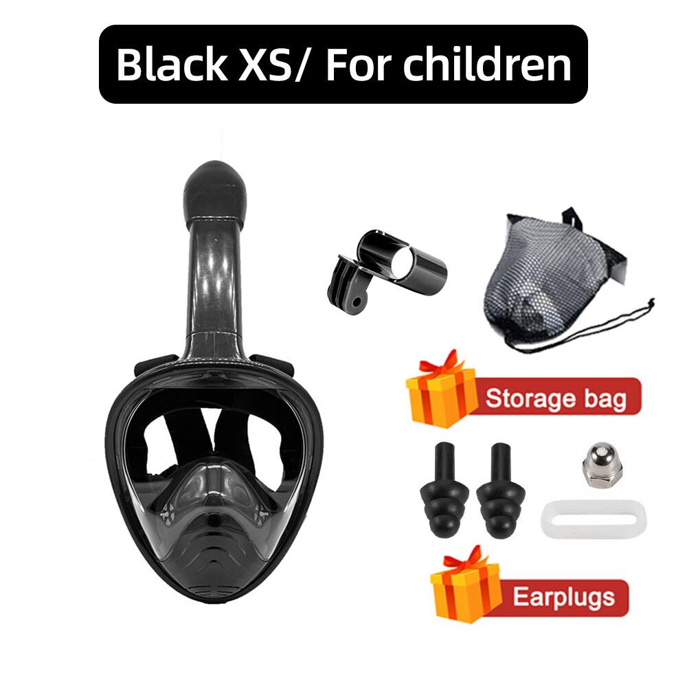 OLIKEI Детская маска для дайвинга с полным лицом, противотуманная герметичная маска для подводного плавания с аквалангом, подводные очки, маска для безопасного дыхания, плавательная маска для детей