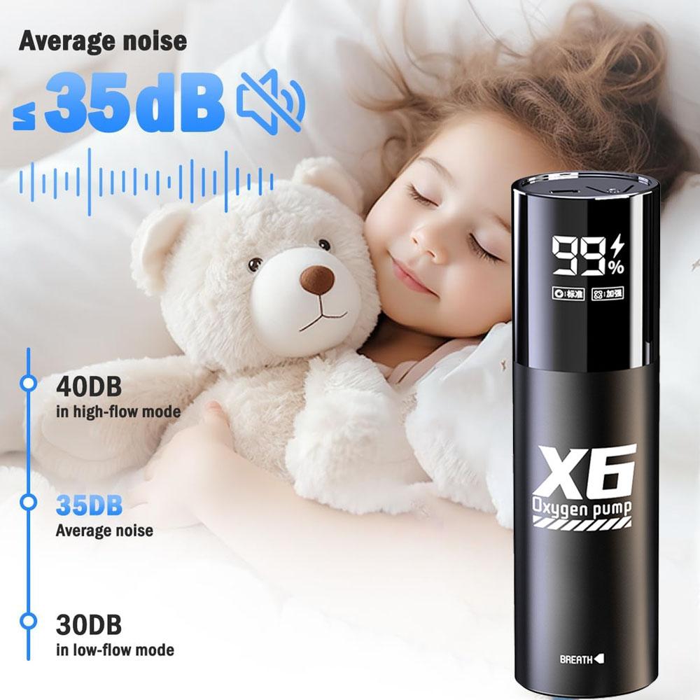 Уличная рыбалка/Аквариум USB Перезаряжаемый кислородный насос Портативный аэратор с временем работы 48 часов для ночной рыбалки Кислородный воздушный насос