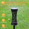1/2/4 PCS Solar Pathway Lights Outdoor LED Lamp with Warm/Colored Light Solar Garden Lights Landscape Lawn Lamp for Yard Patio