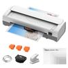 Настольный ламинатор формата A4 9 дюймов Термоламинатор Машина для горячего и холодного ламинирования Ширина загрузки 230 мм Быстрый разогрев