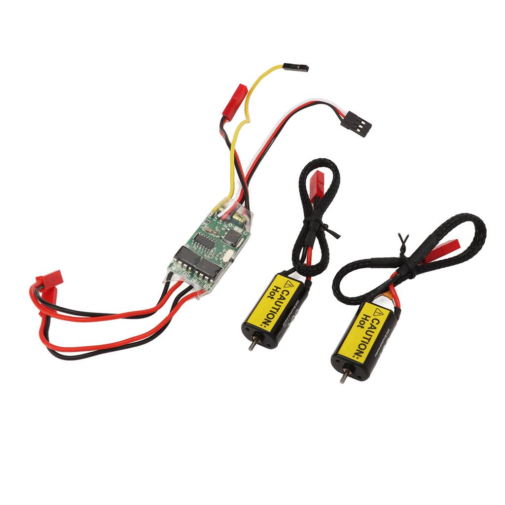 Electric Speed Controllers Dual Way Bidirectional 10A ESC Speed Control for RC Model Ship Tank