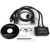 2-портовый KVM-переключатель USB VGA - STARTECH - KVM-переключатель - Питание от USB - Черный