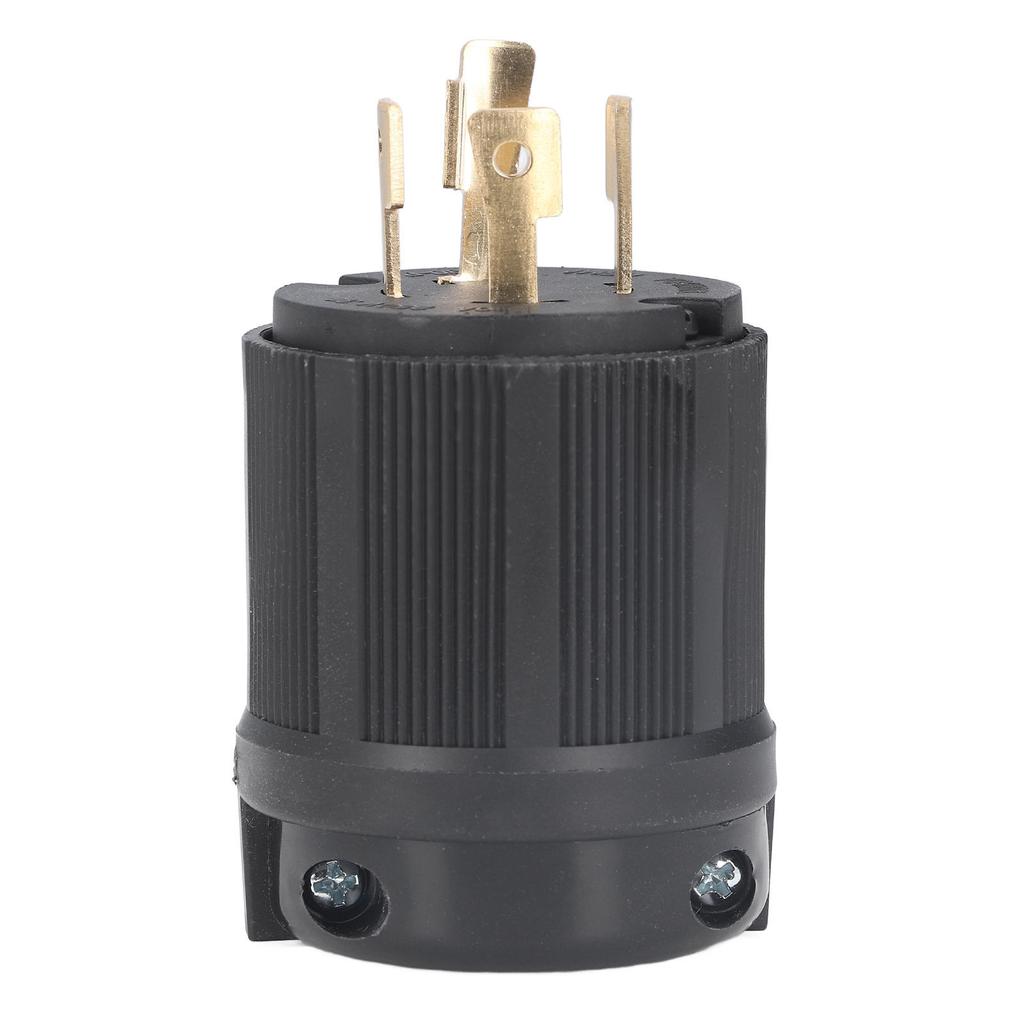 Заглушка-фиксатор стандарта США на 4 отверстия L15?30P латунный контактный адаптер 30A 250V для бытовой техники