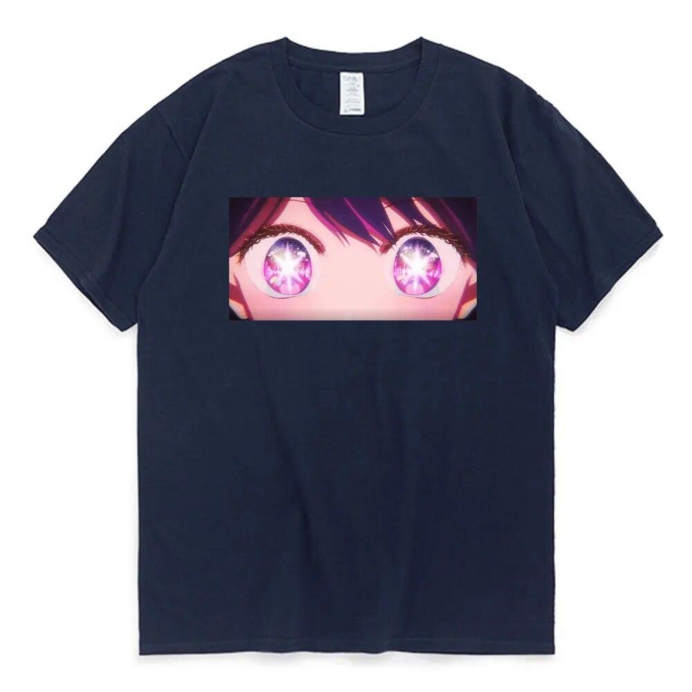 Аниме Oshi No Ko Cute Ai Hoshino Kawaii футболка женская унисекс Harajuku эстетическая графическая футболка женская унисексга одежда с героями мультфильмов Y2k
