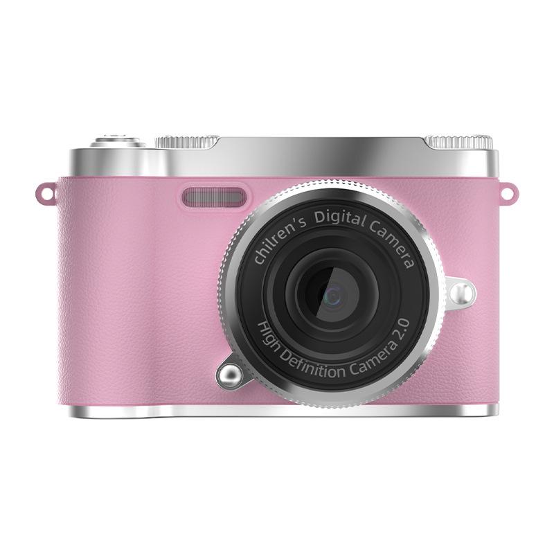 Retro CCD Dual Camera with 8x Optical Zoom - Compact Travel Pocket Digital Camera for Students