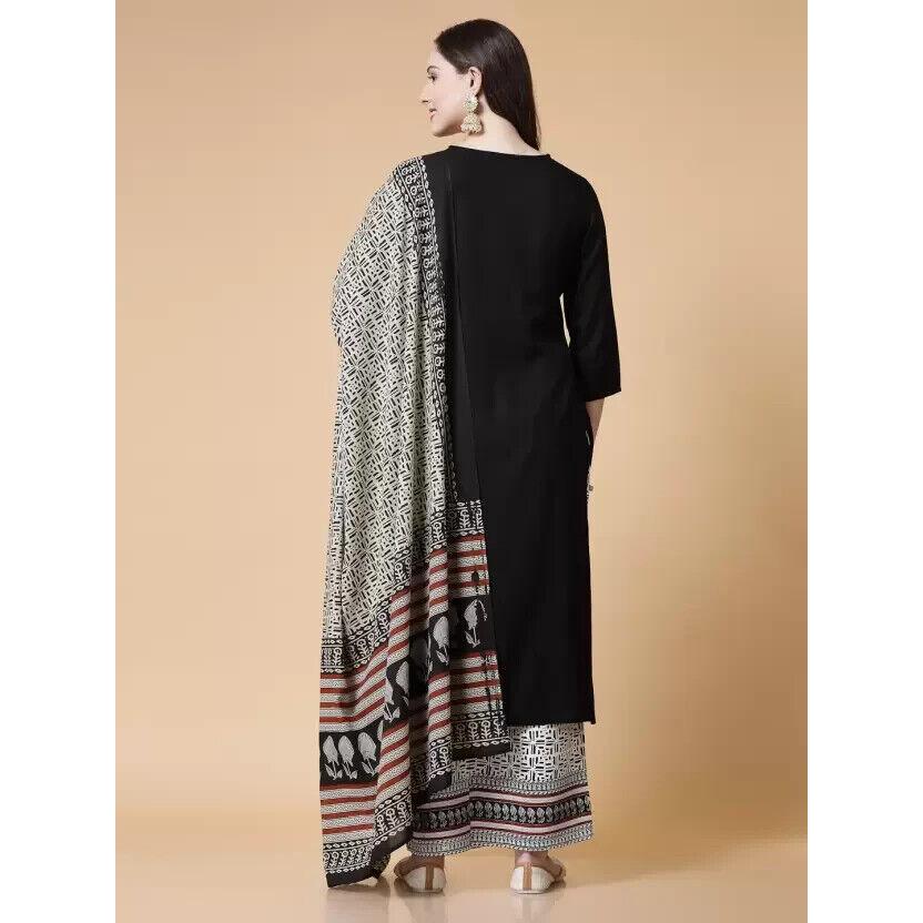 Женский комплект из вискозы, куртки, брюк, дупатта, индийская праздничная одежда в стиле Болливуда, верхняя туника, курти VF-20152