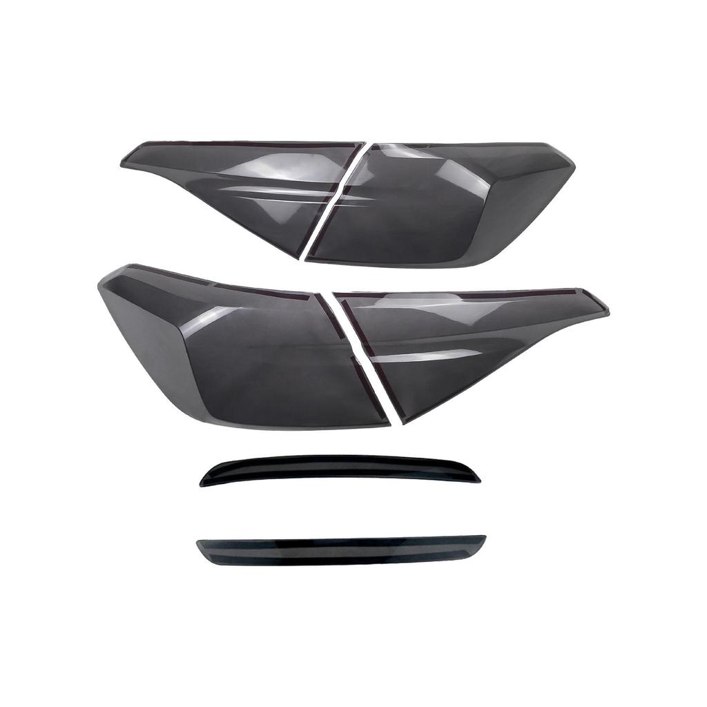 Наклейка на корпус заднего фонаря Civic 11-го поколения, дымчато-черный, 'Воин'