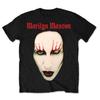 Черная футболка Marilyn Manson 'Красные губы' - НОВАЯ