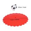 6Pcs Cartoon  Appearance Cup Lid Silicone Anti-Dust Cup Cover Practical Food Lid  For Cold Beverages